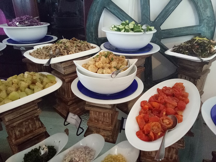 Poya Day vegan buffet Mount Lavinia Hotel Colombo Sri Lanka